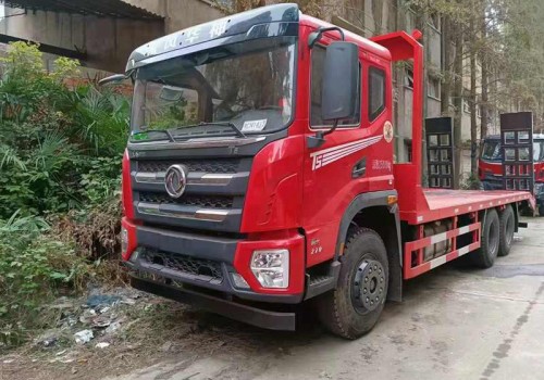 東風華神T5后雙橋平板運輸車